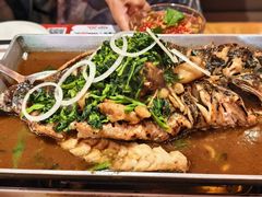 销魂十八香鮰鱼-鱼酷活鱼烤鱼(静安大融城店)