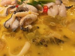 坛香酸菜鱼-丁记盐蘸牛肉·新杭菜(河东路店)