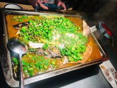 -探鱼·鲜青椒爽麻烤鱼(番禺万达店)