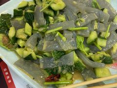 莜麦面拌黄瓜-老舅老蒙肉饼非遗店(一店)