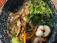 虾仁菌菇面-白七爷捞面(西城万达店)