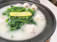 西洋菜煲鲮鱼丸-维园悦谱·海派家常菜(乌鲁木齐南路店)