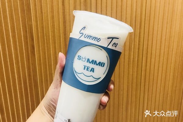 夏沫初茶summotea椰香醇牛乳茶图片