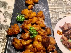雪花糖醋里脊-绿茶餐厅(财富购物中心店)