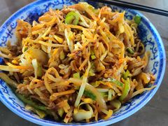 炒饼-韩城古城美食街