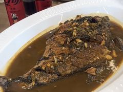 红烧大鳊鱼-芸海阁·农家私房菜(沙家浜景区出口店)