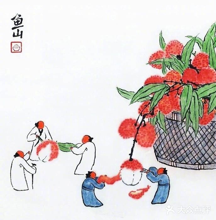 国画作品：小清新的国画作品欣赏[糖果][糖果]
