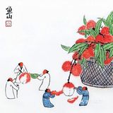 国画作品：小清新的国画作品欣赏[糖果][糖果]