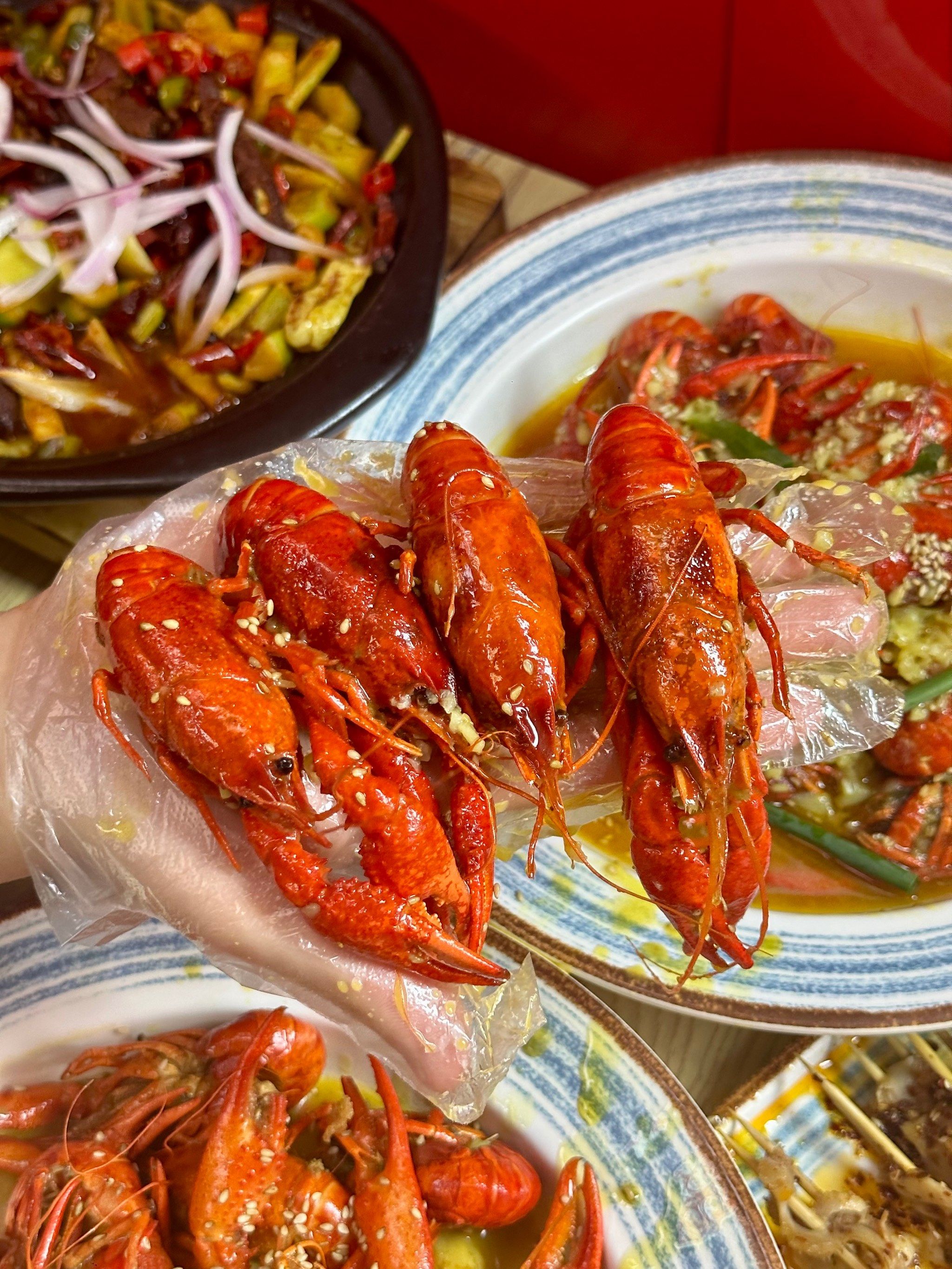 芥末小龙虾.来郑州见世面了!