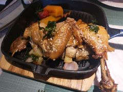 花开果香烤鸡-蜜桃花开·中西融合菜E&W(南长街店)