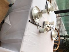 餐具摆设-安吉涵田度假村·水榭居中餐厅