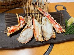 烤松叶蟹-蟹道乐(梅田店)