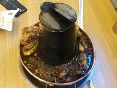 -超越炭火牛蛙火锅鸡(河东店)
