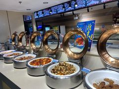 自助取餐区-蒙肥羊·酸汤潮牛·鲜牛肉火锅烤肉自助(岗顶店)