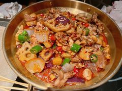 干锅牛蛙-三杯赤運·中式小酒馆(所城里店)