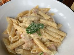 鸡肉蘑菇培根斜管面-安妮意大利餐厅(日坛店)