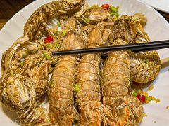 椒盐皮皮虾-必点海鲜·海肠捞饭·鲅鱼水饺(滨江道店)