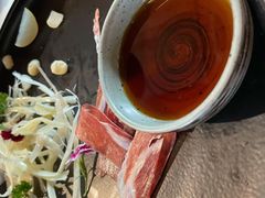 三年金钱火腿配大理手撕乳扇-泓0871臻选云南菜·味庄