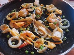 墨鱼汁海鲜烩饭-Amanda餐厅(长乐路店)