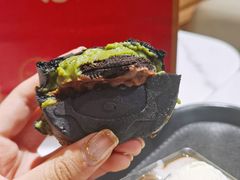 黑金抹茶麻薯-拾烧·古法手作车轮饼(西直门凯德茂店)