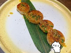 铁板雪花贝柱-春田小幸铁板烧(忠义街店)