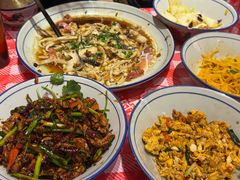 麒麟酱蒸鱼片-荆九爷爆炒桥头三嫩(夫子庙店)