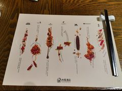 餐具摆设-彩蝶谷美食廊·粤式经典南番顺·铁板烧烤泰风味(广州长隆酒店)