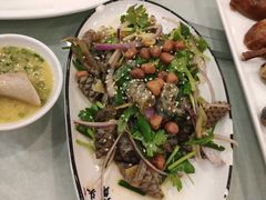 芫茜葱捞鱼皮-清心鸡沙田乳鸽店·非遗传承(粤垦路店)