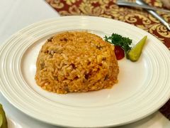 俄式焖肉饭-小白桦西餐厅