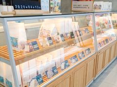 面包甜点陈列柜-爸爸糖吐司面包(宁波世纪东方店)