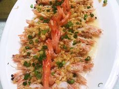 蒜蓉蒸开边虾-一品美食城(石碣序伦小学店)