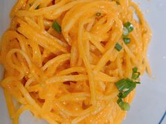 蟹黄咸蛋土豆丝-荆九爷爆炒桥头三嫩(夫子庙店)