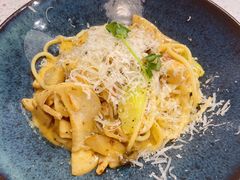 芝士蘑菇鲜虾意大利面-BE BRIGHT KITCHEN(正佳广场店)