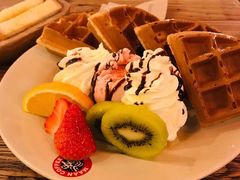 水果冰淇淋松饼-漫咖啡(奥体店)