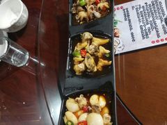 -东来菜馆•手抓海鲜家常菜•海鲜锅贴(鸽子窝店)