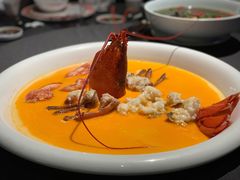 花雕蛋白蒸波士顿龙虾-上海滩餐厅(BFC外滩金融中心店)