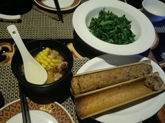 晚餐-大新明仕山庄