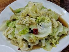 炝莲白-老字号大盘鸡·丸子汤·抓饭