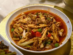 肝腰合炒-柏合黄记豆腐皮饭店