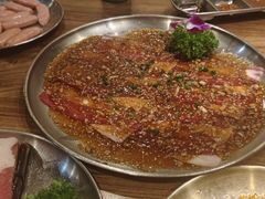 -明洞阿姨·韩式酱蟹烤肉·创意料理(三元桥店)