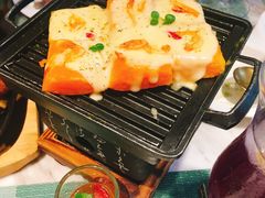 樱花虾芝士南瓜-蜜桃花开·中西融合菜E&W(南长街店)