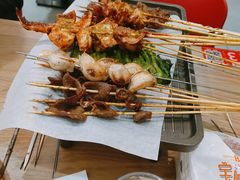 -宝记烧烤·碳锅羊肉·羊蝎子火锅·夜食社(文体路创始店)