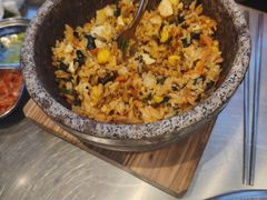 芝士石锅拌饭-哈哈碳都·牛肋条无限自助烤肉(台江万达店)