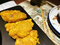 蛋黄鸡翅-绿茶餐厅(松江万达店)