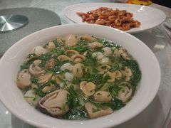 菌菇荠菜虾仁-品悦酒店(三林古镇店)