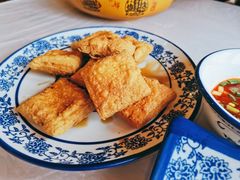 炸臭豆腐干-邱记私房菜·十八年本地菜