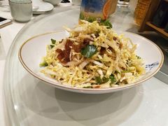 菜心拌蛰头-伊喜饺子·烤鸭(五道口学院路店)
