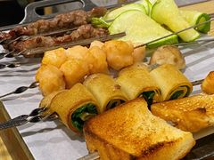 烤虾滑-月半小炉焖烤