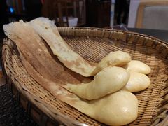 乡村锅边馍馍-万重锦·人文川菜馆(骡马市店)