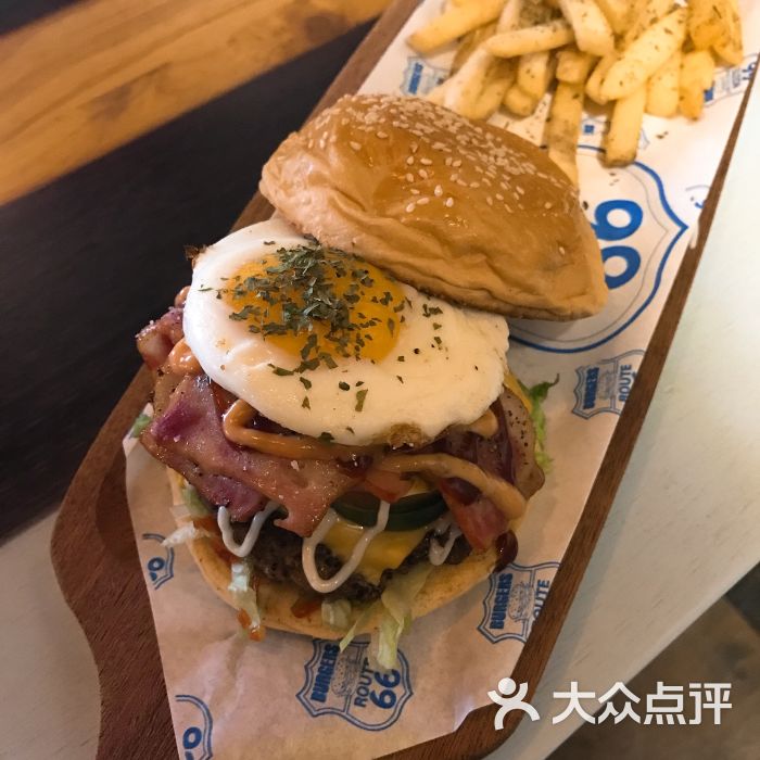 66号公路汉堡(文灶店)66号至尊堡图片 - 第7张